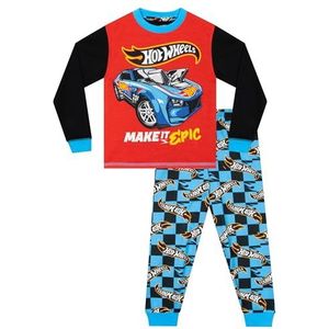 Hot Wheels Pyjamas | Raceauto Jongens Pyjama | Raceautos Pyjama's | Veelkleurig 116