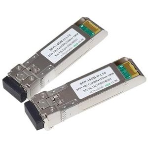 WDM 10G SFP+ SFP LC SFP Zendontvanger 10KM LR 1270/1330nm(1 paar)