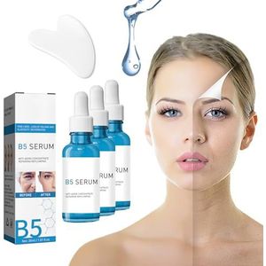 3 stuks B5 Face Serum Stock Solution, Hyalu B5 Serum, Facial Anti-Rimpel Concentraat, Onmiddellijke Gezichtsverstrakking