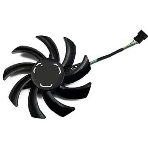85MM T129215SU 4-pins XFX RX 6700XT GPU-ventilatoren voor Speeder SWFT 309 voor Radeon 6700 XT 12GO-graphics(1-Fan)