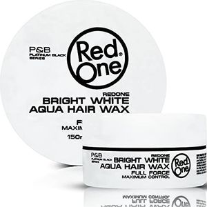 RedOne Aquatic Styling Wax, wit, 150 ml, zorgt voor glad, ultra-grip, wasgel, perzikgeur, maximale controle