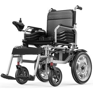 Elektrische rolstoelen opvouwbare elektrische rolstoel voor volwassen senioren, 360 ° joystick, safty anti-kipper elektrische stoel voor reizen, buiten, thuis voor buiten reizen