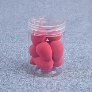 4~100 Stuks Mini Make-Ei Zachte Kleine Cosmetische Bladerdeeg Spons Droog Nat Gebruik Schoonheid Ei Facial Foundation crème Concealer Makeup Tools (Color : 10Pcs Rose)