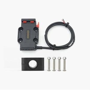 Telefoon Navigatiebeugel Voor BMW Voor R1250GS Voor ADV Voor R1200GS Voor S1000XR Telefoon Navigatie Beugel Draadloze Charing 12mm 16mm 22mm GPS-navigatiebeugel (Kleur : Red -16MM)