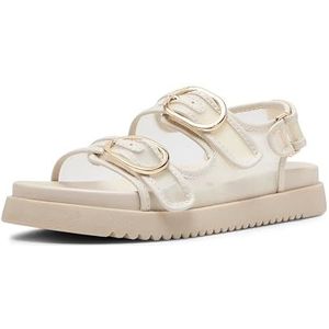Steve Madden Meisjes Kit Platte Sandalen, bot, 3 Little Kid