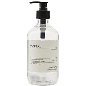Meraki, Body wash, Zijdeachtige mist, h: 19 cm, dia: 7 cm, 490 ml./16.5 fl.oz