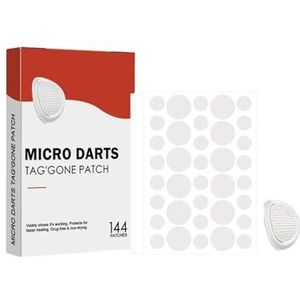 Microdarts Nano Patch, Microdarts Tag'gone patch, hydrocolloïde patch voor acne-puistjes om puistjes en onvolkomenheden te bedekken, onzichtbare knoopafdekking voor alle huidtypes