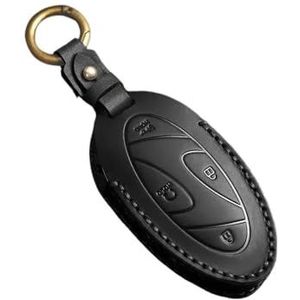 Autosleutel beschermhoes Lederen Auto Smart Romote Sleutelhanger Cover Accessoires Bescherming Autosleutel Case Voor Hyundai Voor Grandeur GN7 2023 Voor Kona Ev 2023 Sleutel Shell(2)
