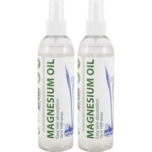 2x Magnesium Oil Spray | magnesium olie | Farmaceutische kwaliteit | 27,5% concentratie | 2x 8 fl oz / 237 ml | twee stuks | twee flessen | twee tellen | Heiltropfen®