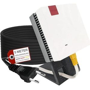 TronicXL 5 m verlenging + standaard, wifi-repeater, compatibel met Fritz Repeater 600, 1200, 1750E, 2400 AVM Fritz! houder standaard 500 cm