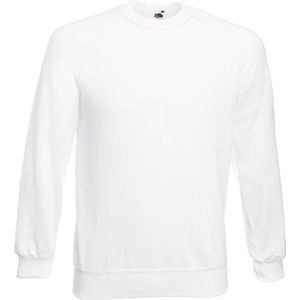 Fruit of the Loom SS024M sweatshirt, wit (wit), XXL heren, Wit, XXL