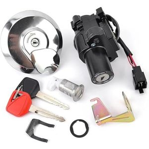 Contact Sleutelschakelaar Voor XL125V Varadero 2001 2002 2003 2004 2005 2006 Contactslot Brandstoftankdop Stoelvergrendeling Sleutelset