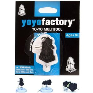 YoyoFactory Yo-Yo Multitool (3in1 sleutelhanger jojo-tool, geweldig accessoire voor jojo's)