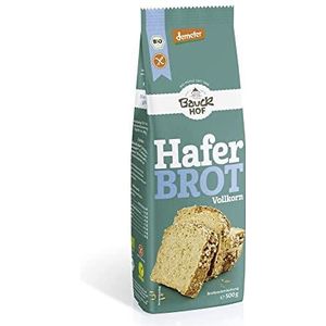 Bauckhof Haverbrood volkoren glutenvrij biologisch, verpakking van 6 (6 x 500 g)