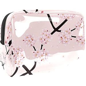 Gele de Zak van de de Zak van de Bloemmake-up van de Zak Reis, MultiColor 09, 18.5x7.5x13cm/7.3x3x5.1in, Schoonheidskoffer