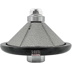 NBB diamant profielwiel diamantfrees diamantslijpschijf boor voor het profileren van porseleinen tegels keramiek graniet marmer steen eenvoudig te gebruiken op haakse slijper (E Bevel, E30)