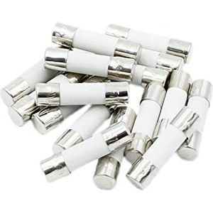 XKIMYEOE 10 STKS 5 * 20MM/6 * 30MM Snelle Blow Keramische Zekering 250V 2A 2.5A 3A (2a,6x30MM)
