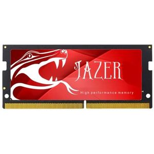 JAZER DDR4 RAM-geheugen 8 GB 3200 MHZ (PC4 25600) 260-pins CL18 1.35V SODIMM laptop geheugenmodule (zwart)