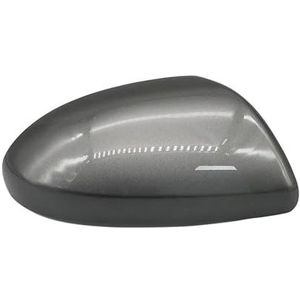 OMDHATU Voor Mazda 6 Voor Atenza GH 2009 2010-2013 Auto Buiten Deur Spiegel Cap Geschilderd Shell Behuizing Achteruitkijkspiegel Cover Vervangende Afdekkingen Voor Autospiegels(Gray,RH)