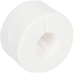 2 Stuks Voetverhogingskussen For Patiënt, Enkelondersteuningskussen Beensteunverhogingskussen, Traagschuim Zitkussen For Oudere Bedlegerige Patiënten(White)
