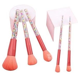 Make-up kwast 5-delige cosmetica-gereedschapsset Snoephandvat Leuke poederoogschaduw Contour Blush Hoogtepunt schoonheidsborstels Kwastensets