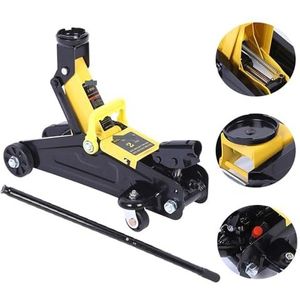 Vloerkrik, 2Ton Lage Positie Enkele Pomp Auto Sedan Suv Hydraulische Vloer Hefkrik Wielstandaard Auto Banden Reparatie Gereedschap,Krik hem op