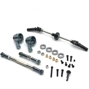 Mang Niu 1/12 D90 D91 D96 MN98 99S V1 afstandsbediening auto metalen upgrade aangepaste vooras accessoires