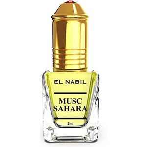 Musc Sahara 5 ml parfumgeur - El Nabil Misk Musk Musk Parfumolie voor heren en dames - Oil Attar Scent