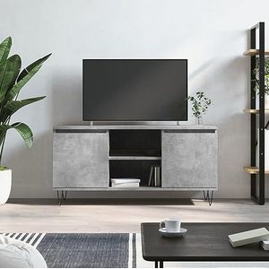 CBLDF TV-meubel Beton Grijs 104x35x50 cm Engineered Hout