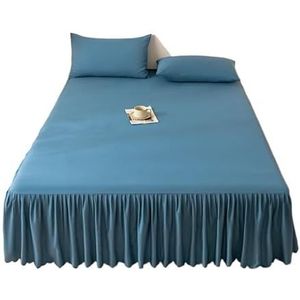 Opbergbed zonder hoofdbord Stof DINAN 180 x 200 cm Lichtbeige
