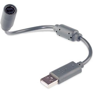 baolongking USB Breakaway Kabel Koord voor Microsoft Xbox 360, PC Gamepad Controller Adapter (grijs)