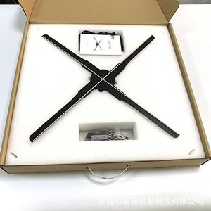 3D holografische projectie wandgemonteerde reclame machine driedimensionale ophanging fan led display outdoor high-definition blote oog 52cm(EU)