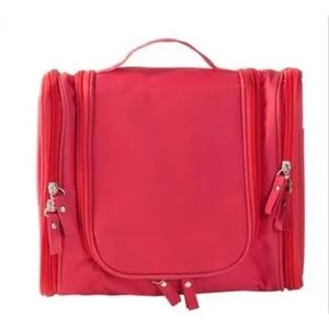 Waterdichte Nylon Reizen Opbergtas Unisex Cosmetische Tas voor Vrouwen Opknoping Reizen Make-up Zakken Wassen Toilet Kits Nagelbenodigdheden Opbergtassen (R
