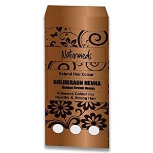 HENNA Poeder - GOLD BRUIN HENNA-HAARKLEUR