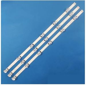 TV LED-balken for 32LF5600 32LF5610 32LF560B 32LF560U 32LF560V 32LF564U 32LF565B achtergrondverlichtingsstripset met 6 LED-lamplens en 3 banden