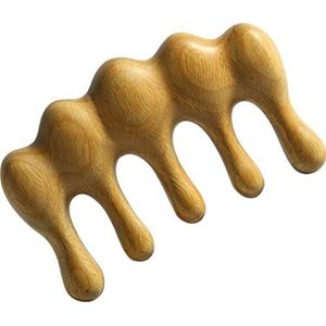 Hoofdhuidwater Spa Massage Tool Handmatige Hoofdhuidkam Gua Sha Kam Voor Haar - Statische Haarverzorging