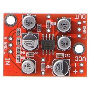 DollaTek DC 5V-15V 6V 12V AD828 OP-versterker voorversterker stereo audio voorversterker module