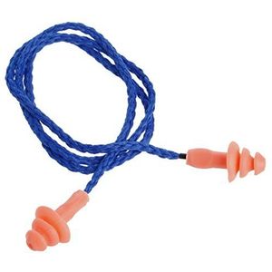 FUXIU, Praktische Oordopjes met String Herbruikbare Ruisonderdrukking Gehoor voor Bescherming Oordoppen Siliconen voor Slaap Rijden Shoo, Oordopjes