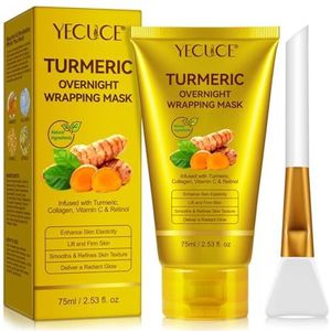 P-Beauty - Turmeric Overnight Wrapping Mask - Nachtmasker - 75 ml - Anti-aging & Hydratie