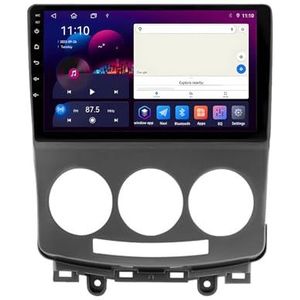 Android 13 GPS Navigation Stereo voor MAZDA 5 2005-2010 9 Inch 2 Din Car Stereo Radio met CarPlay AHD Omgekeerd beeld Bedieningselementen op het stuur Bluetooth(S1 1G+32G)
