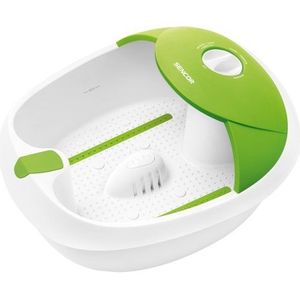 SENCOR SFM 3720GR Voetbad met voetmassage (90 watt, trillingsmassage, warmhoudfunctie met bubbels, voet spa) groen