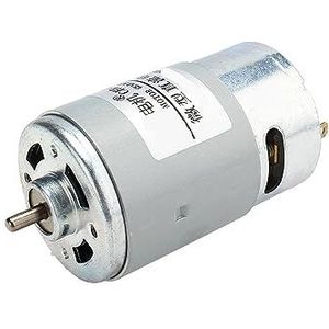 CHR-RS555 DC6 V 12 V 24 V DC Motor Kogellager 555 Motor Hoge Snelheid Hoog Koppel DIY Model Auto/Kleine Boor Computer (Maat: 24 V 16000 RPM, Kleur: Shaft 22 mm)