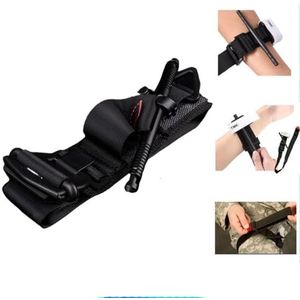 Tactische Tourniquet Met Één Hand Te Bedienen, Bevestigingsstang Van Aluminiumlegering, Lengte 106 Cm, Tijdregistratie, Afneembare Gesp, For Eerste Hulp In De Buitenlucht En Spellen(5PCS)