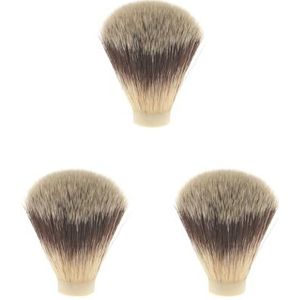 3 Set Nylon Scheerborstel Knoop Voor Mannen Salon Haar Ramoval Snijden Stof Reiniging 1.8x6 cm