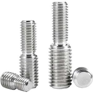 Reductieschroeven 304 roestvrij staal boutconversie dubbelzijdige koploze schroef(M4x15 - m5x15)