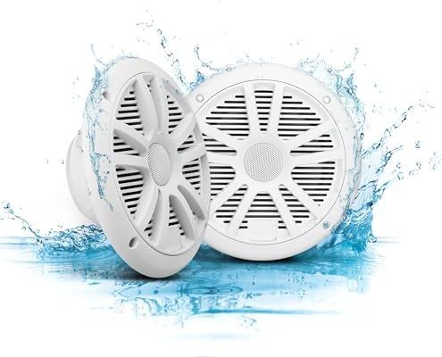 Boss Audio Systems MR6W luidspreker voor MP3 en iPod, wit