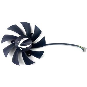 Koelventilator 87MM 4PIN GA92S2U GA92A2H RTX2080 AMP GPU-ventilator voor ZOTAC voor GAMING voor GeForce RTX 2070 2060 SUPER Twin 2080(Brown)