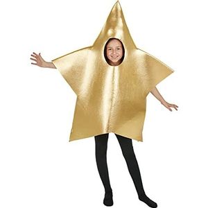 Funidelia | Gouden ster kostuum voor meisjes en jongens Kerst, Kerststal - Kostuum voor kinderen Accessoire verkleedkleding en rekwisieten voor Halloween, carnaval & feesten - Maat 3-6 jaar