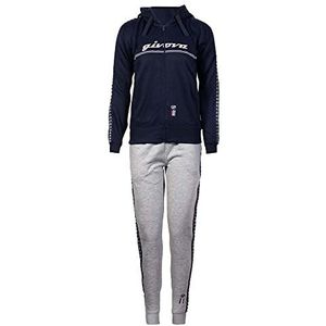 Givova - Italia Donna 101 - Trainingspak - Met Fleece Strepen en Capuchon