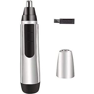 OIFAODAO, Neustrimmer, oorhaartrimmer for mannen, draagbare pijnloze elektrische neushaarverwijderaar, heren, werkt op batterijen ，Neushaartrimmer